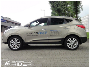 Ochranné lišty dveří Hyundai ix35 10R a výš, MODEL F-31