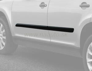 Ochranné lišty dveří  Ford Fiesta 5D 99-02R htb , MODEL F-3