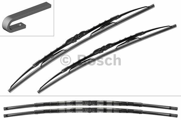 Stěrače Bosch 700 + 700 mm BO 3397001532, BOSCH Stěrače Bosch 700 + 700 mm BO 3397001532, BOSCH